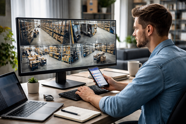 Как управлять офисом и складом из любой точки: видеонаблюдение, VPN-доступ, уведомления и контроль персонала. Комплексные решения для бизнеса с полной безопасностью.